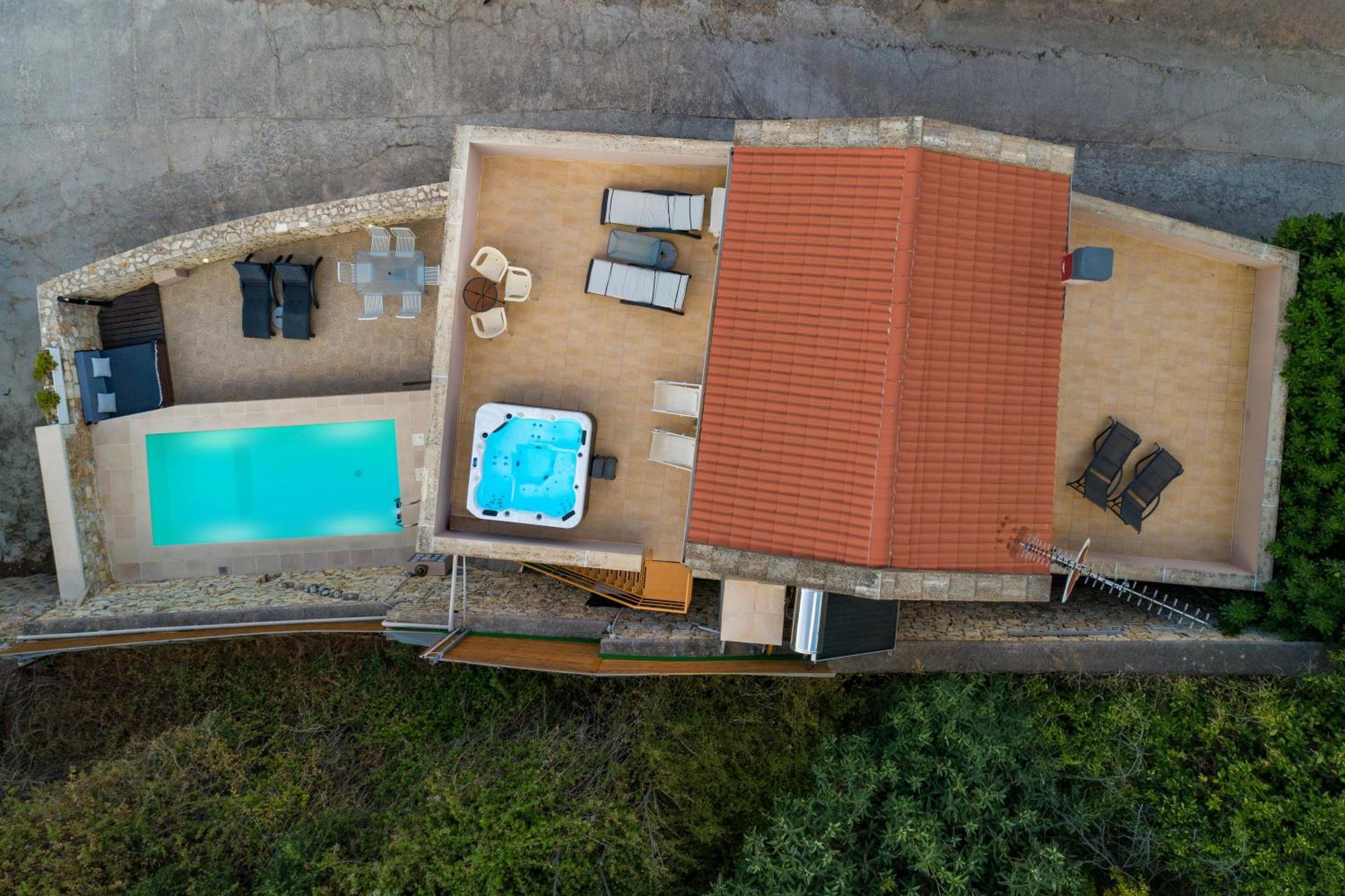 Olga'S Filoxenia - Villa Aladanos-Private Pool And Heated Jacuzzi Μαχαιροί Εξωτερικό φωτογραφία