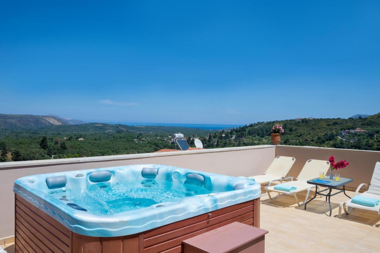 Olga'S Filoxenia - Villa Aladanos-Private Pool And Heated Jacuzzi Μαχαιροί Εξωτερικό φωτογραφία