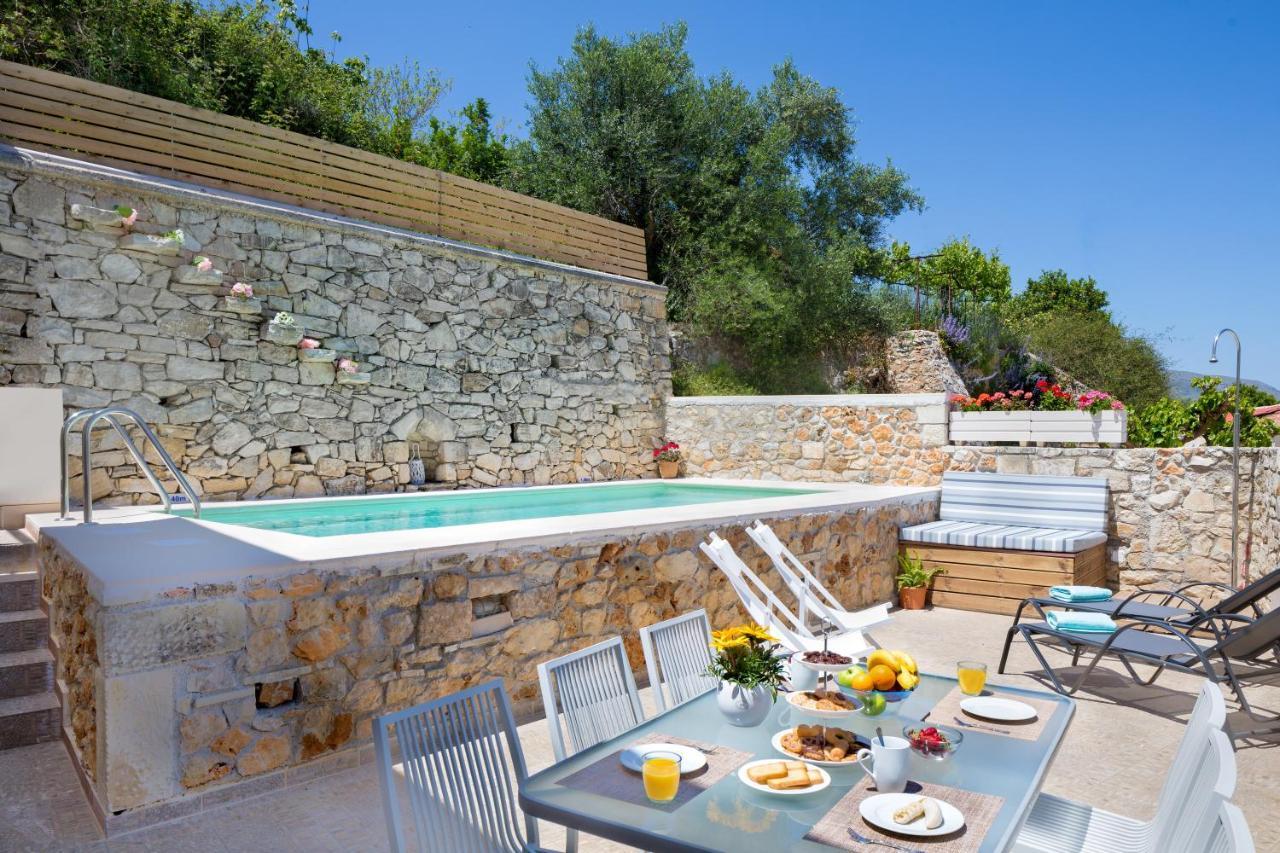 Olga'S Filoxenia - Villa Aladanos-Private Pool And Heated Jacuzzi Μαχαιροί Εξωτερικό φωτογραφία